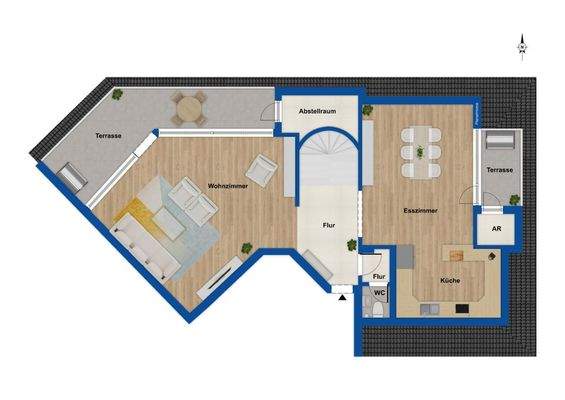 Grundriss 2. Obergeschoss