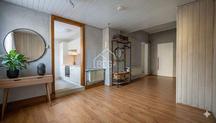 virtuell möblierter Flur