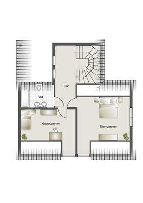 Grundriss Dachgeschoss