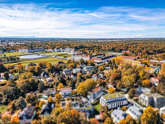 Noble Lage am Schloss