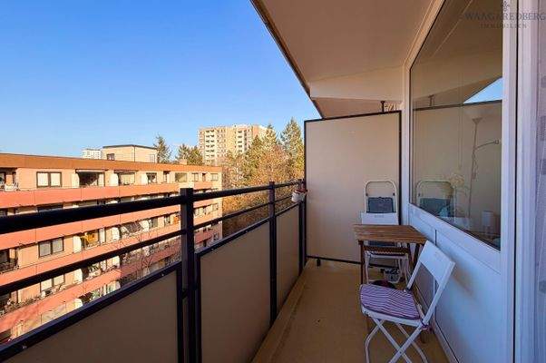 Großzügiger Balkon