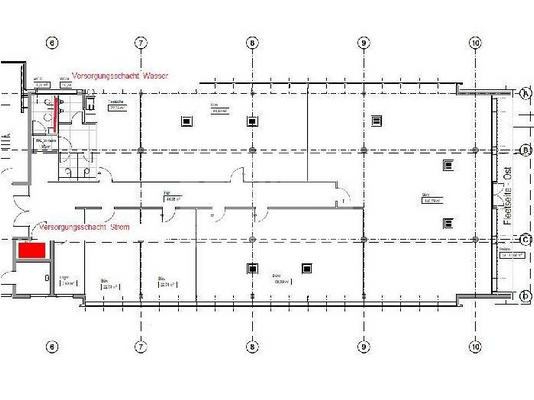 2. OG - ost - ca. 493 m²