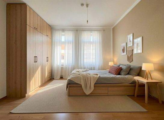 Mögliche Möblierung