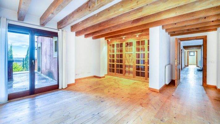 Villa mit Panoramablick zur Mieten in Ses Rotgetes, Esporlas. Mallorca