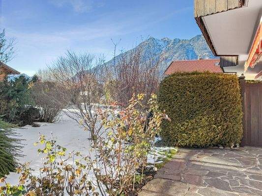 Blick von der Terrasse