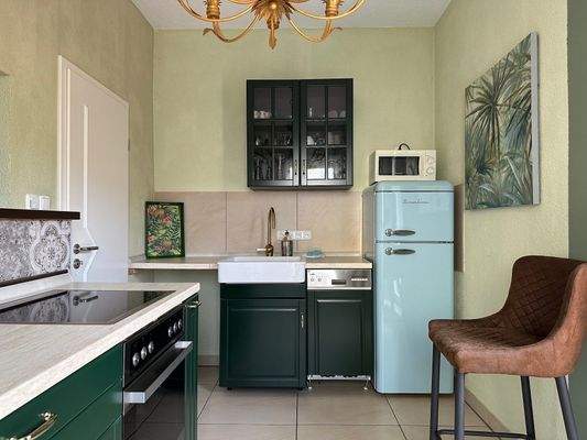 Einbauküche - Ferienwohnung im EG 