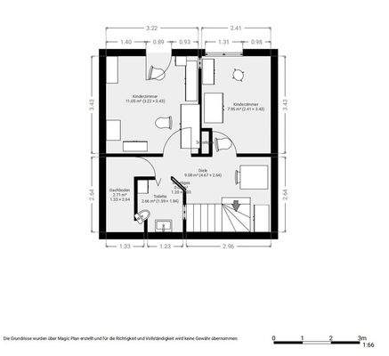 Grundriss Dachgeschoss