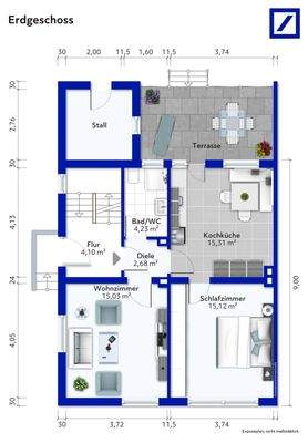 Grundriss Erdgeschoss