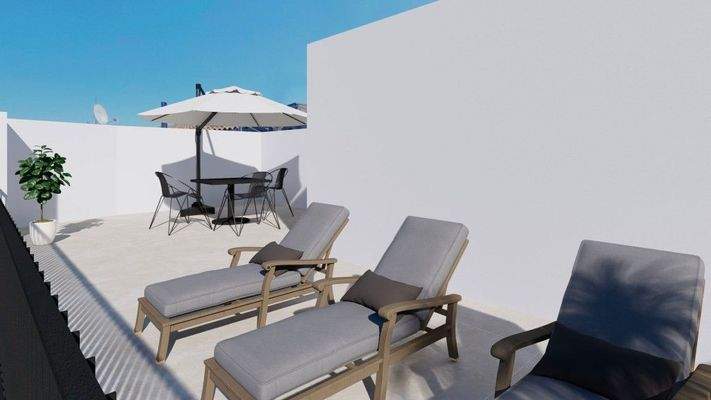 Reihenhaus mit Panoramablick auf die Berge zum Verkauf in Campanet, Mallorca