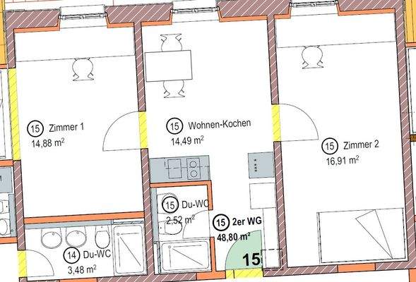 Wohnung 15