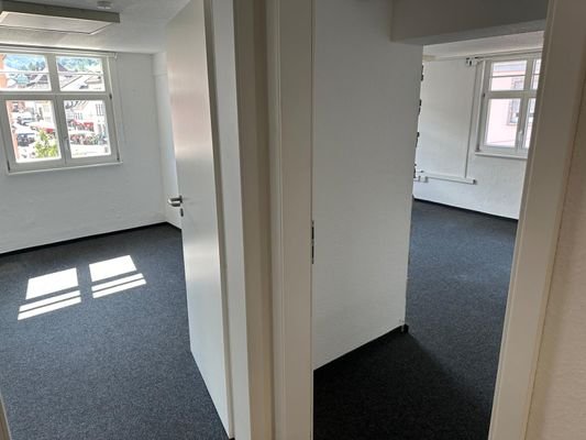 Büro mit Marktplatzblick