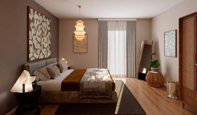 Gemütliches Schlafzimmer