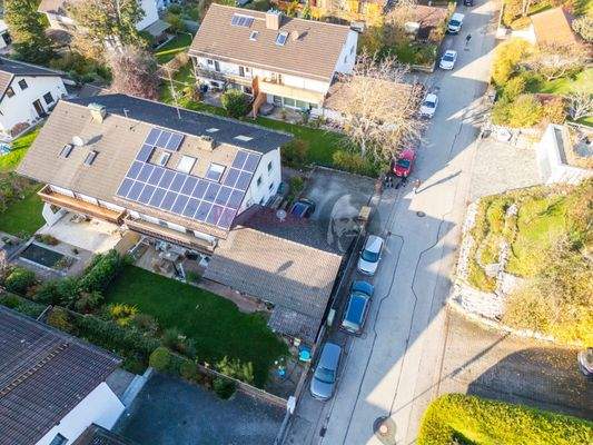 Drohnenfoto Nachbarschaft