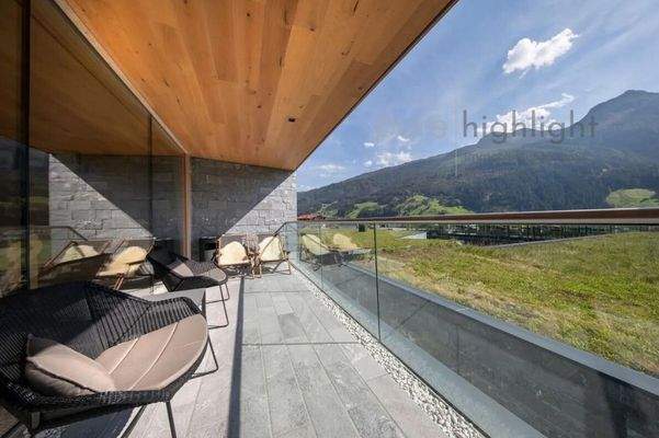 Terrasse mit Panoramablick