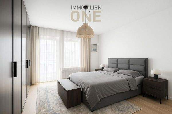 Schlafzimmer - Visualisierung