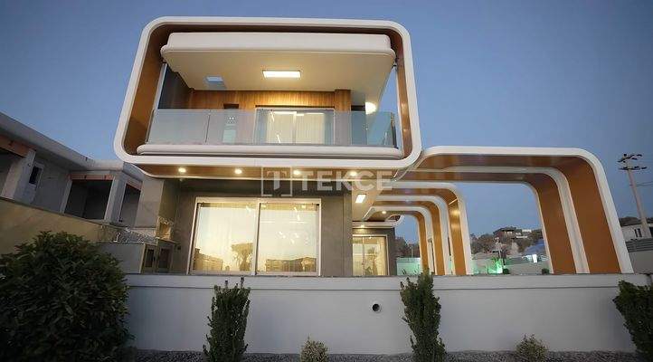 New Villas with Large Gardens and Private Pools in Kuşadası Aydın