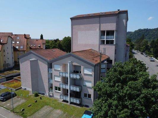 Luftbild Seitenansicht