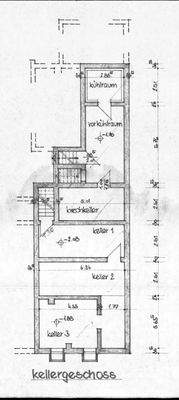 Grundriss: Kellergeschoss