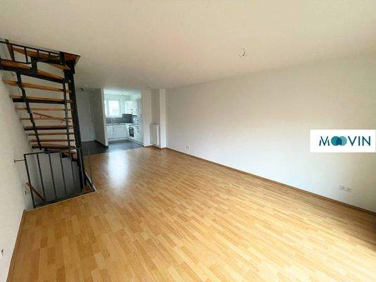 Ansicht II: Wohn- und Esszimmer