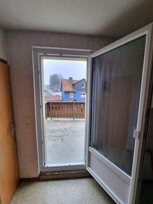 Zugang Balkon
