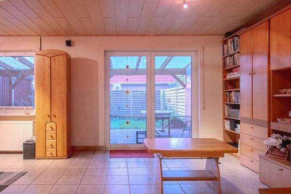 Blick Richtung Terrasse