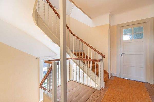 Stilvolle Holztreppe