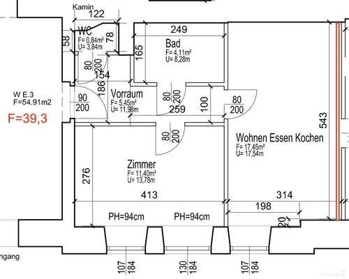 Grundriss TopE3