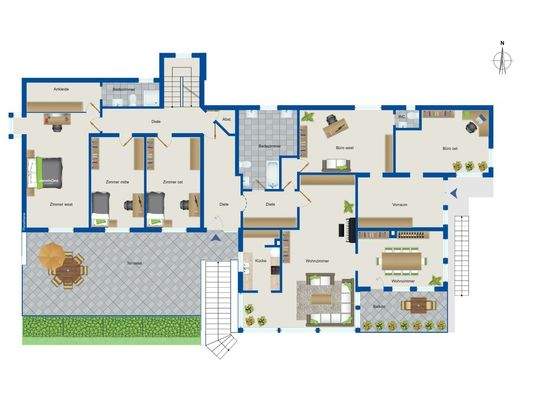 Grundriss Erdgeschoss