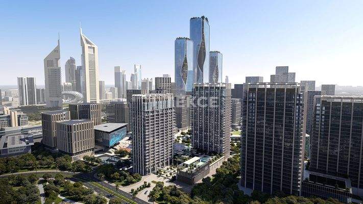 Central Apartments for Sale in Zabeel Dubai With Resort Pools