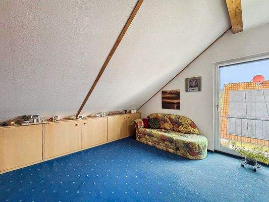 Zimmer 1 im Dachgeschoss