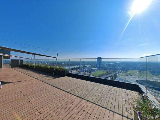 Dachterrasse mit Ausblick