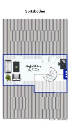 Dachgeschoss Spitzboden