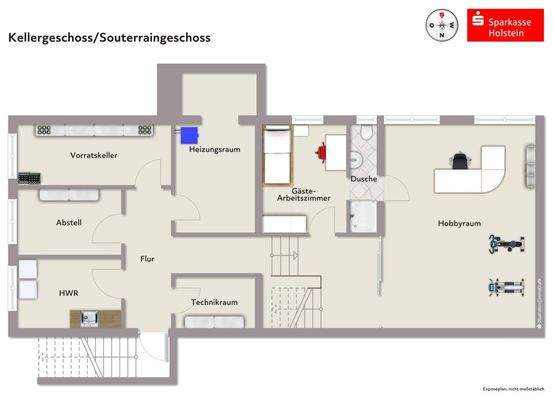Souterrain-/Kellergeschoss