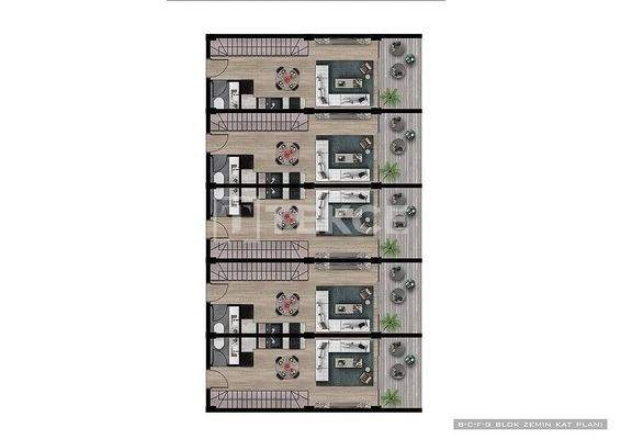 Luxury Properties with Spacious Design in Alanya Konaklı