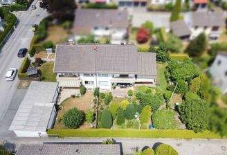 Luftaufnahme Doppelhaus