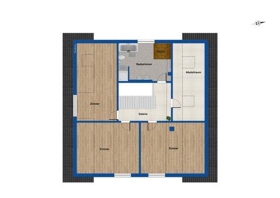 Grundriss Dachgeschoss