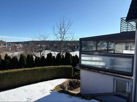 Seitenansicht Terrasse