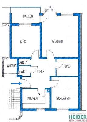 5733 Grundriss farbig