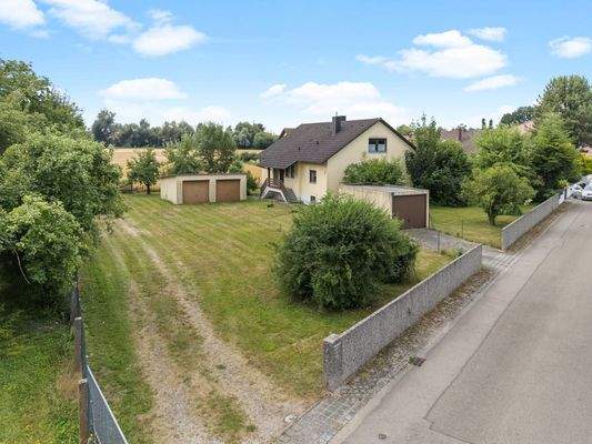 Ansicht von der Straße