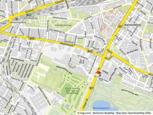 Geolyzer Kartenausschnitt