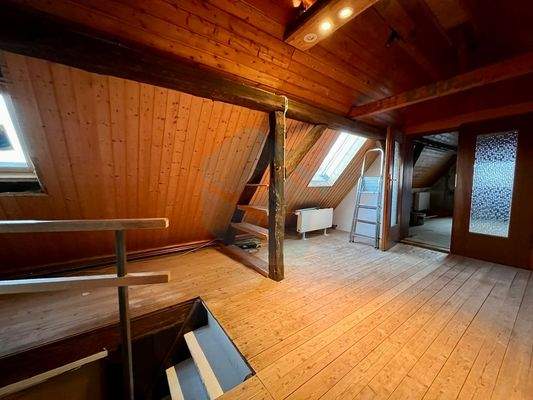 Ausgebauter Dachboden