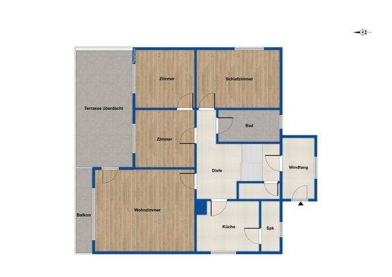 Grundriss Erdgeschoss