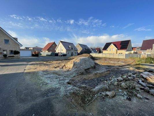 Bauplatz Garagenhof Stand 01.2026