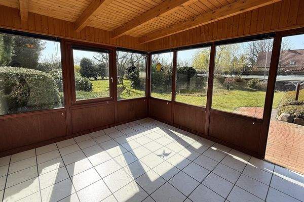 überdachte Terrasse