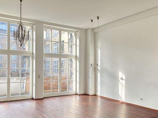 Wohnzimmer - digital leer