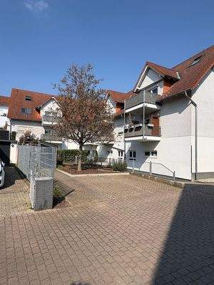 Blick auf das ruhig gelegene Wohnhaus