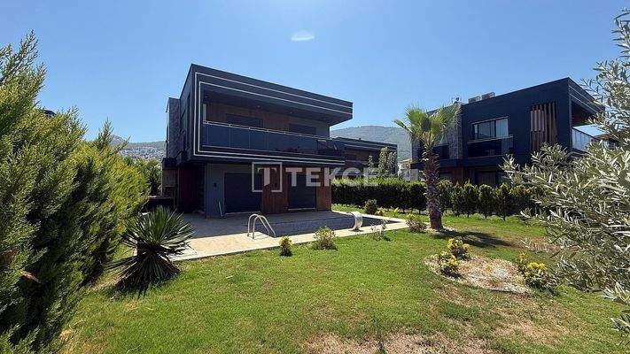 Ready to Move In Furnished New Villas with Pools in Kuşadası