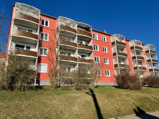 Ansicht Mehrfamililienhaus Balkonansicht