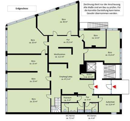 Grundriss Erdgeschoss