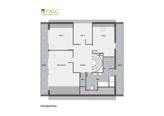 Grundriss Dachgeschoß